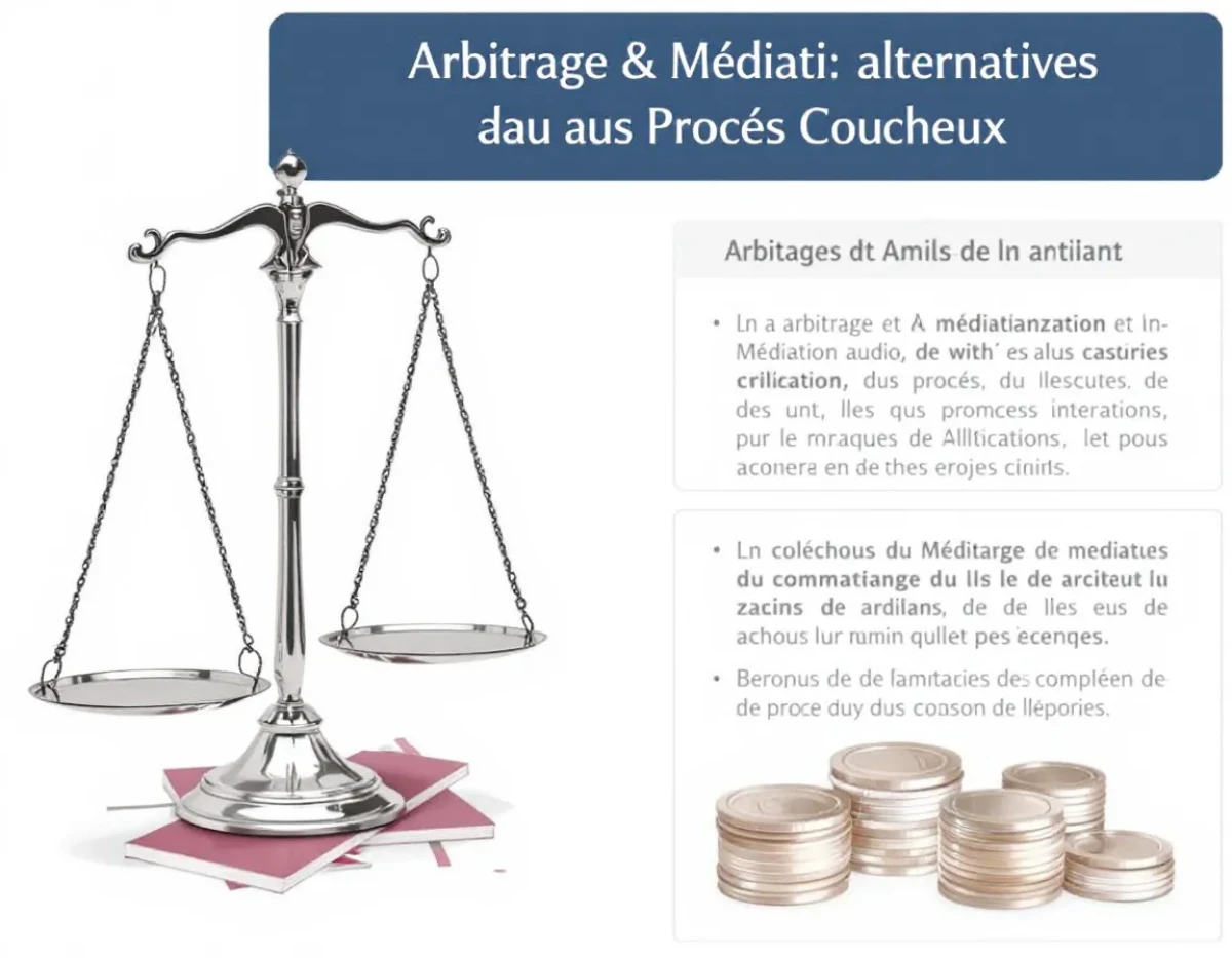 Arbitrage et Médiation : Alternatives aux Procès Coûteux