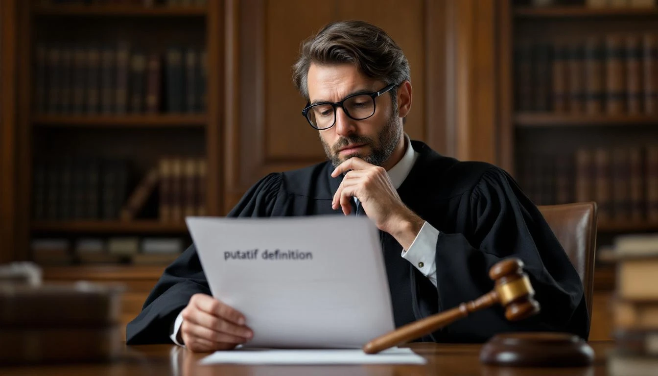 Comment la putatif definition impacte les décisions de justice en 2026