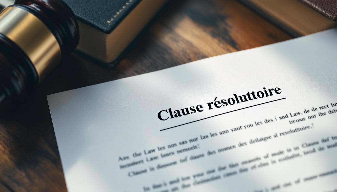 Clause résolutoire dans un bail : mode d'emploi