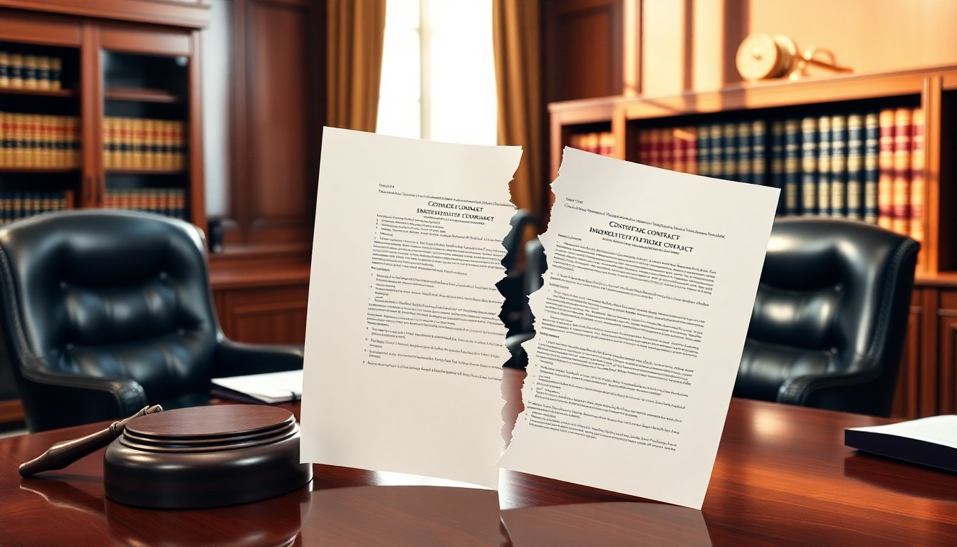 Rupture de contrat : les droits et obligations des parties